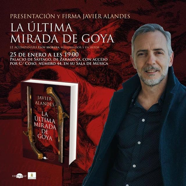 Javier Alandes presenta 'La última mirada de Goya'